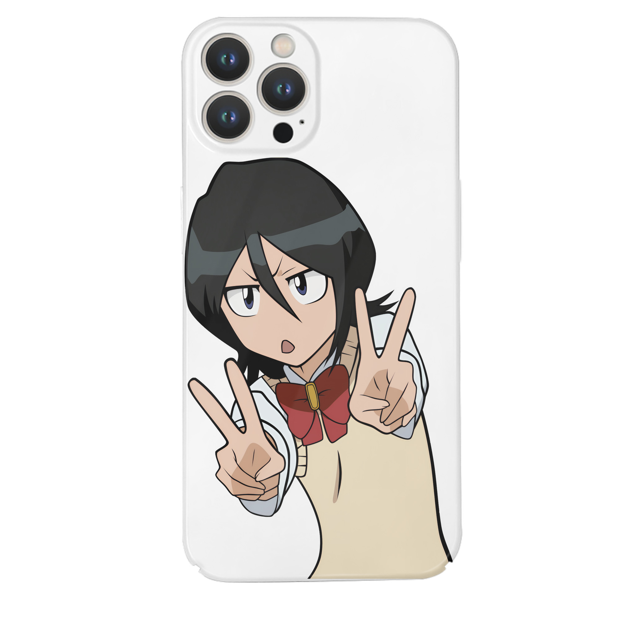 （画像用） ブリーチ 朽木ルキア BLEACH Kuchiki Rukia 【iPhone 14シリーズ対応】ハードケース